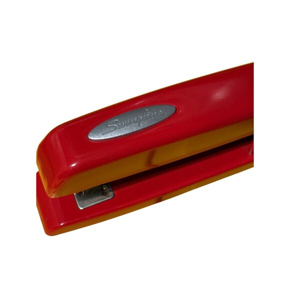 Swingline Red Desktop Stapler Durable Metal & Plastic Office Supplies - Picture 2 of 3